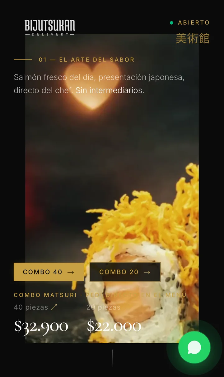 La carta en teléfono